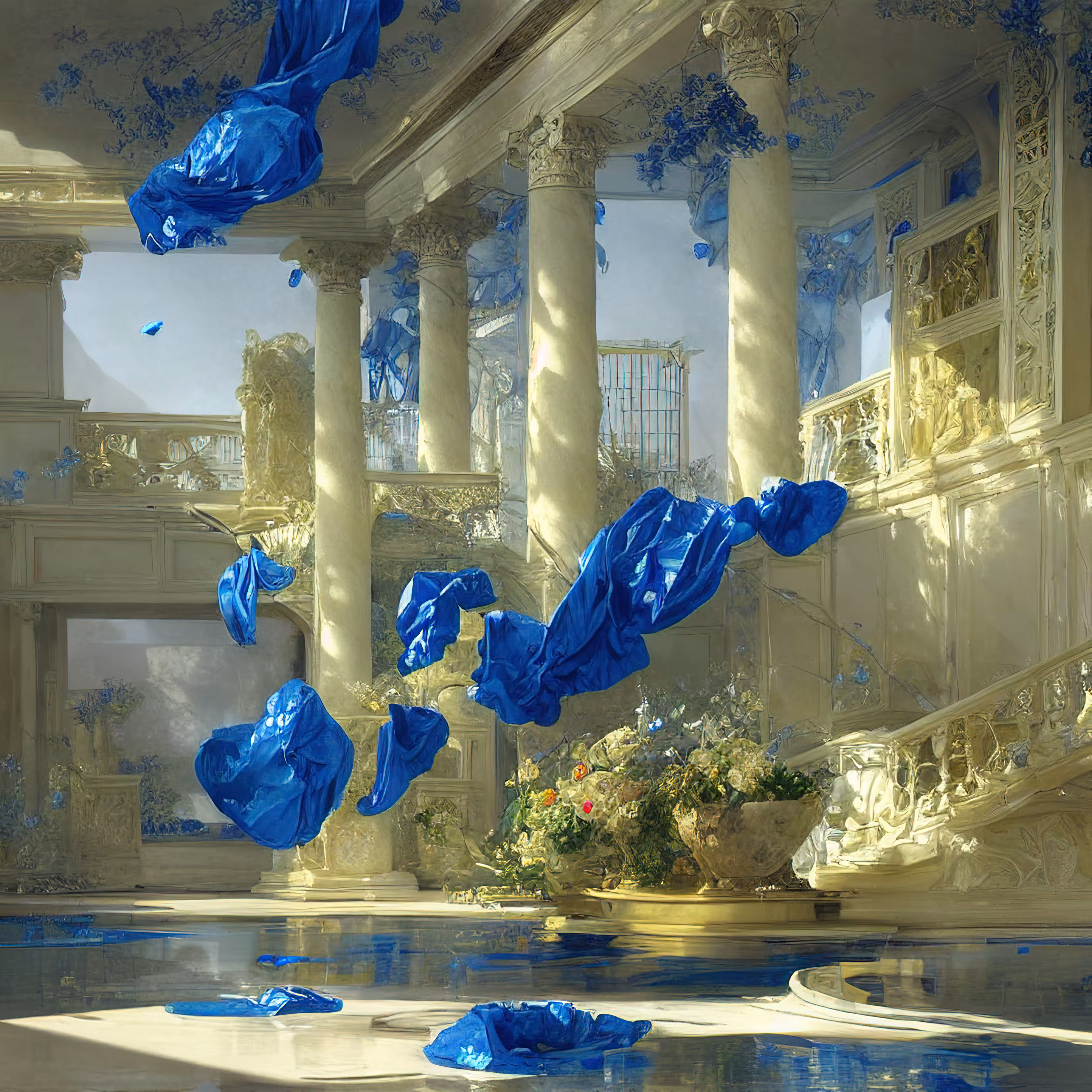 In Blue Address