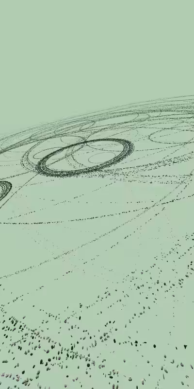 circle drops - 'the passenger' sketches #204