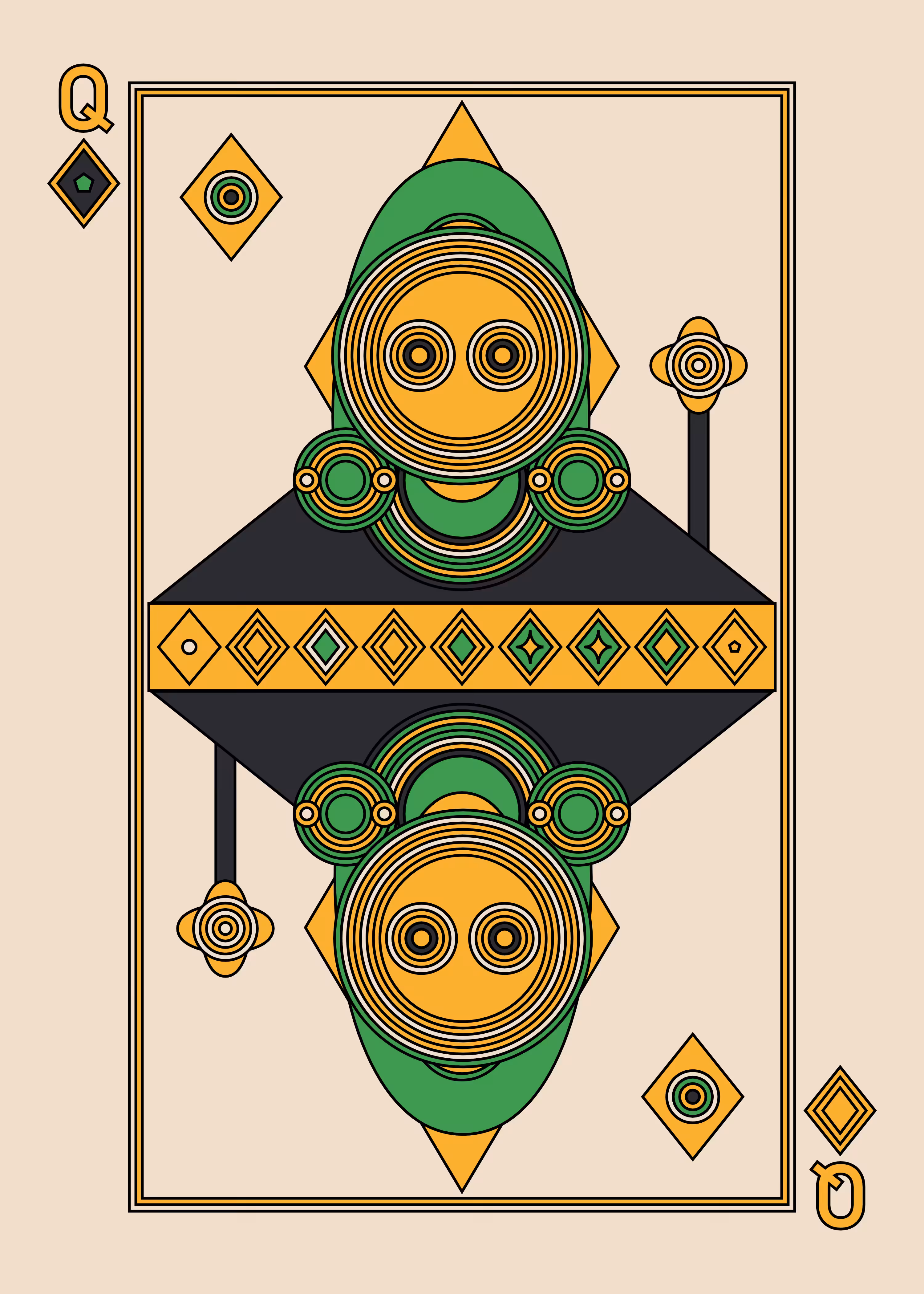 Queen of Diamonds Light