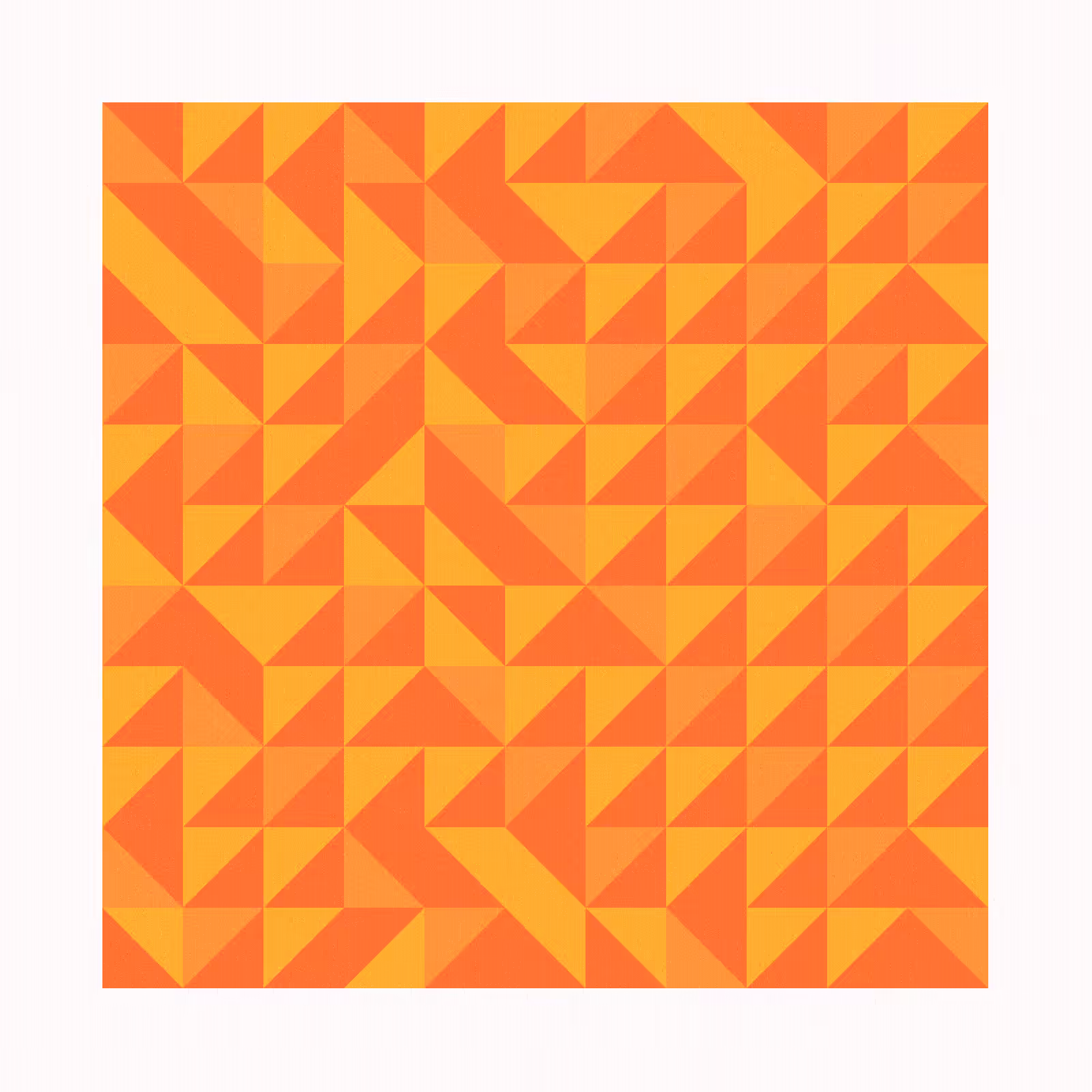 Triangle Pattern II #59