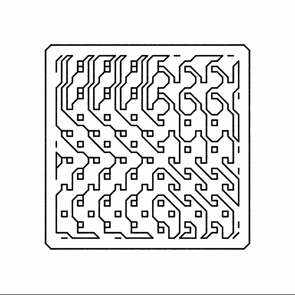 Diagonal Font #2