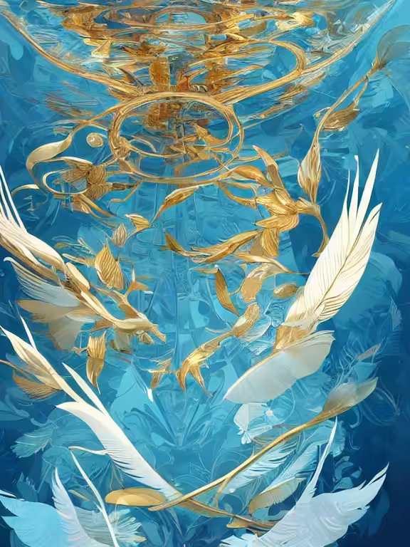 Feather #10 - AI Generated
