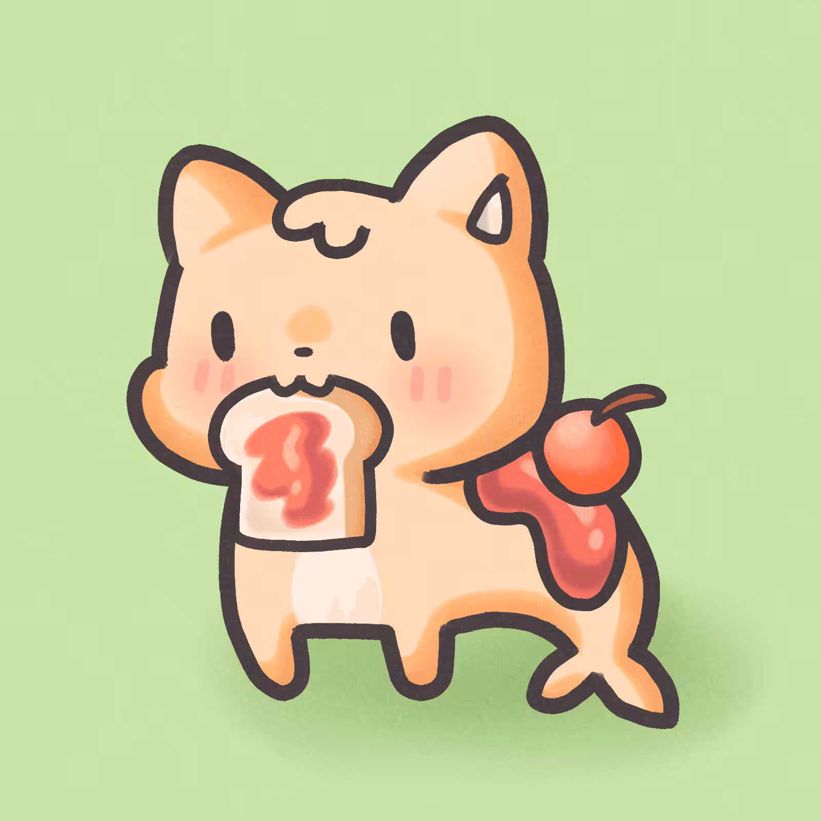 Jaboo Toast with jam #025