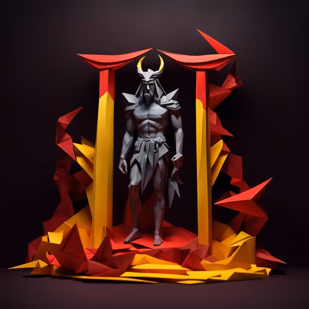 Origami Poseidon