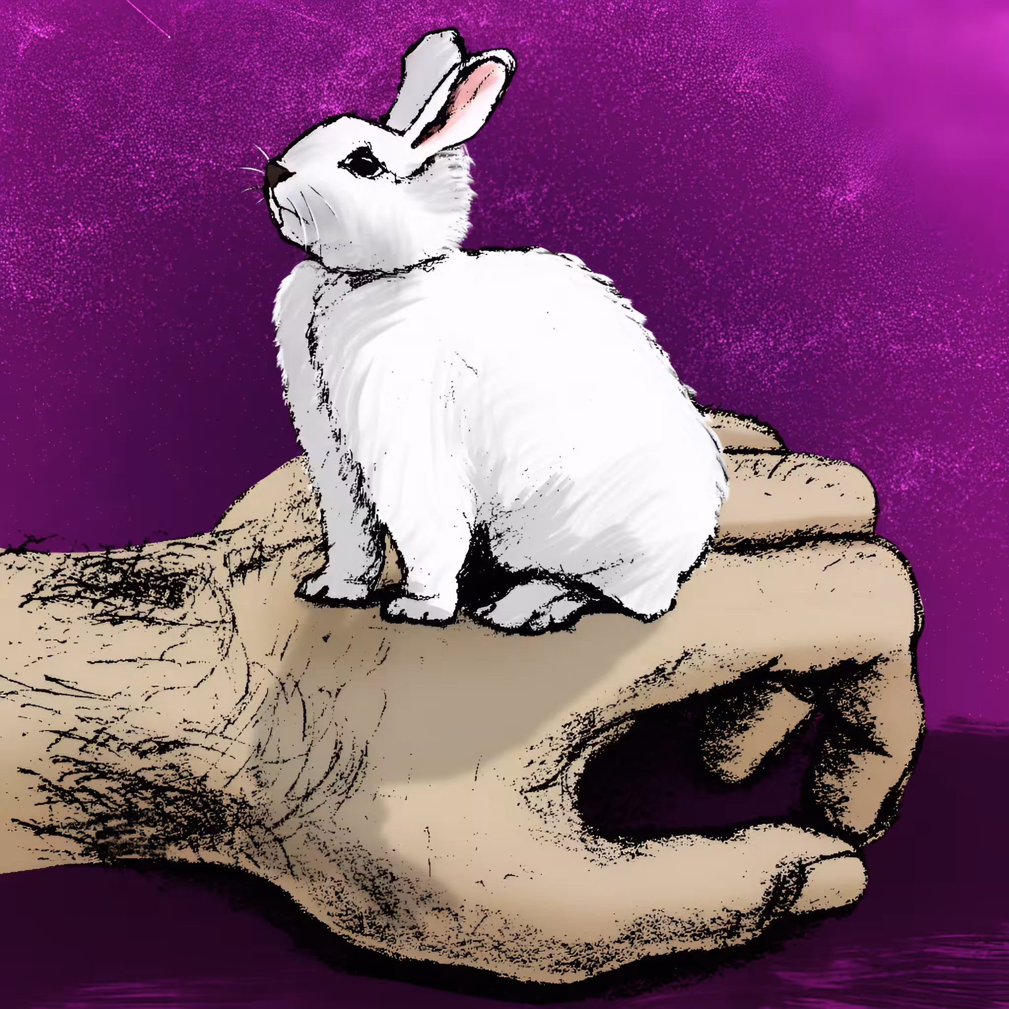Art Of Abolfazl : imaginary rabbit
