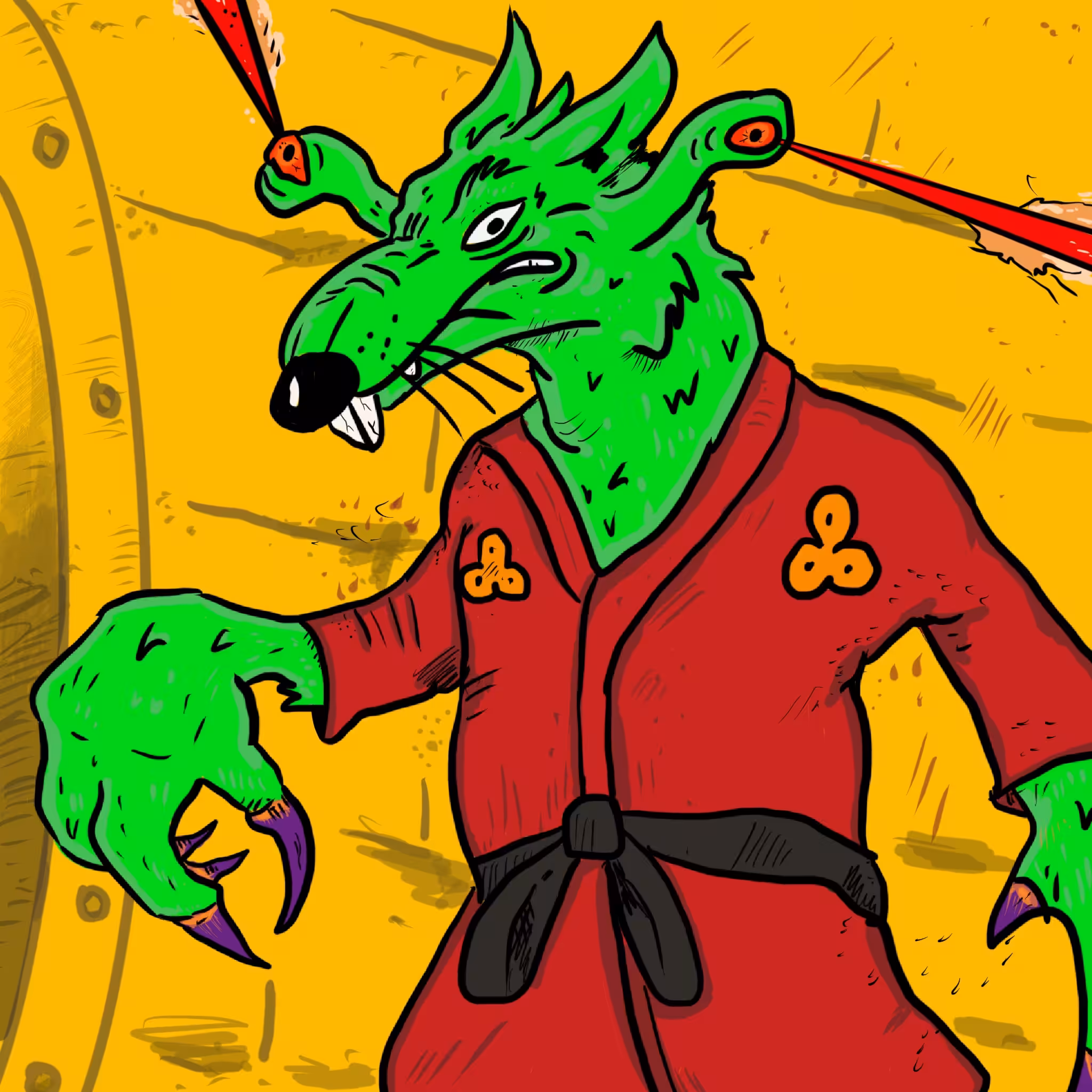 Crypto Carnies Vol 3: Escape Through the Sewer: Mutant Master Splinter