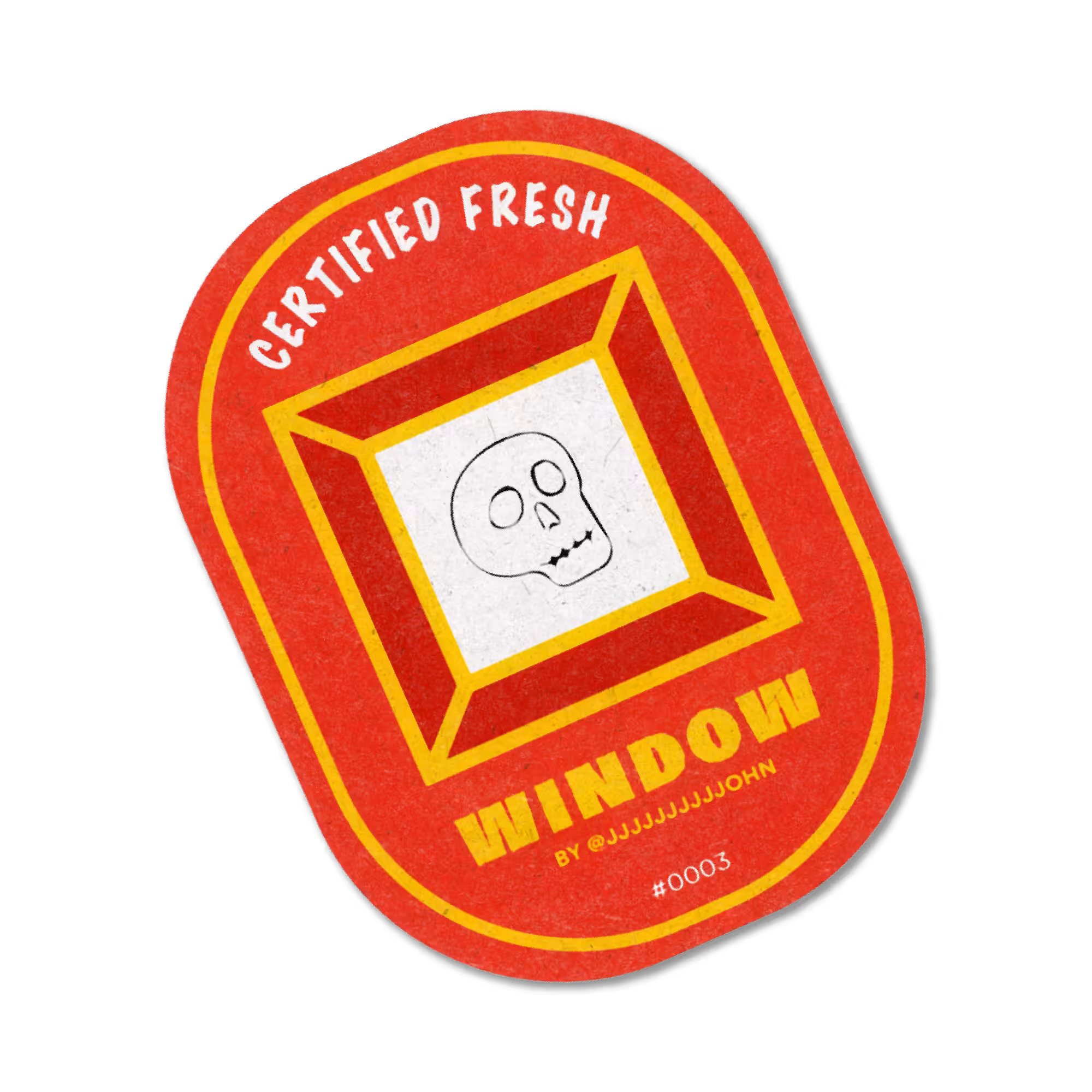 The Window / Fruit Sticker #3