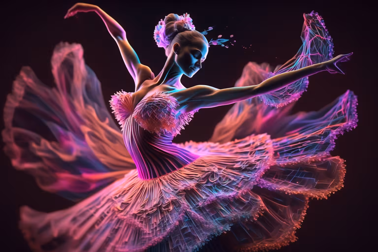 Beautiful Pink Ballerina 3