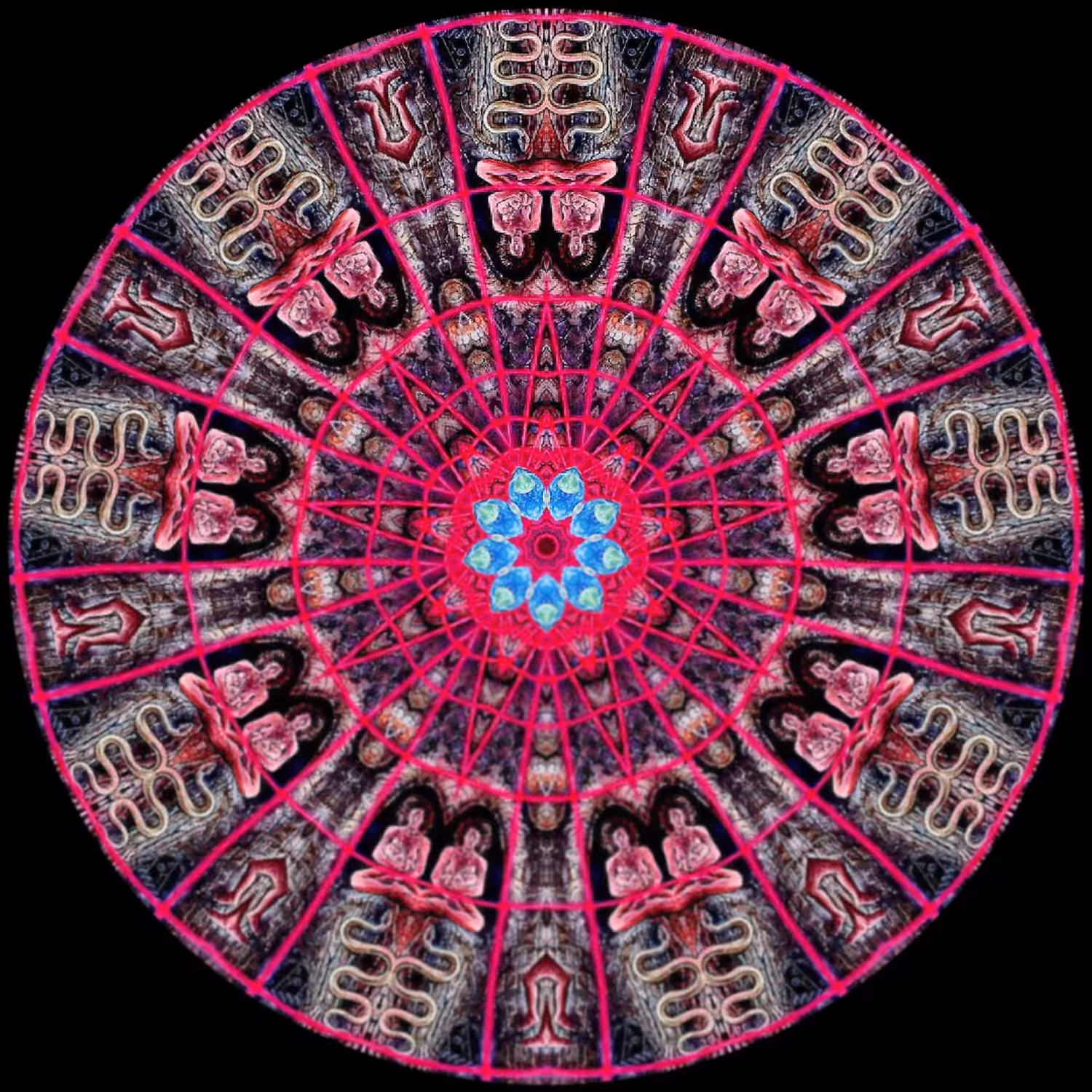 PSY Mandala Block 3322