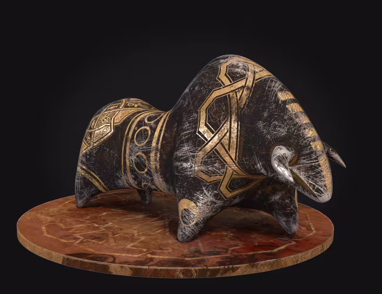 Cow No. 1 from the mythical cow farm