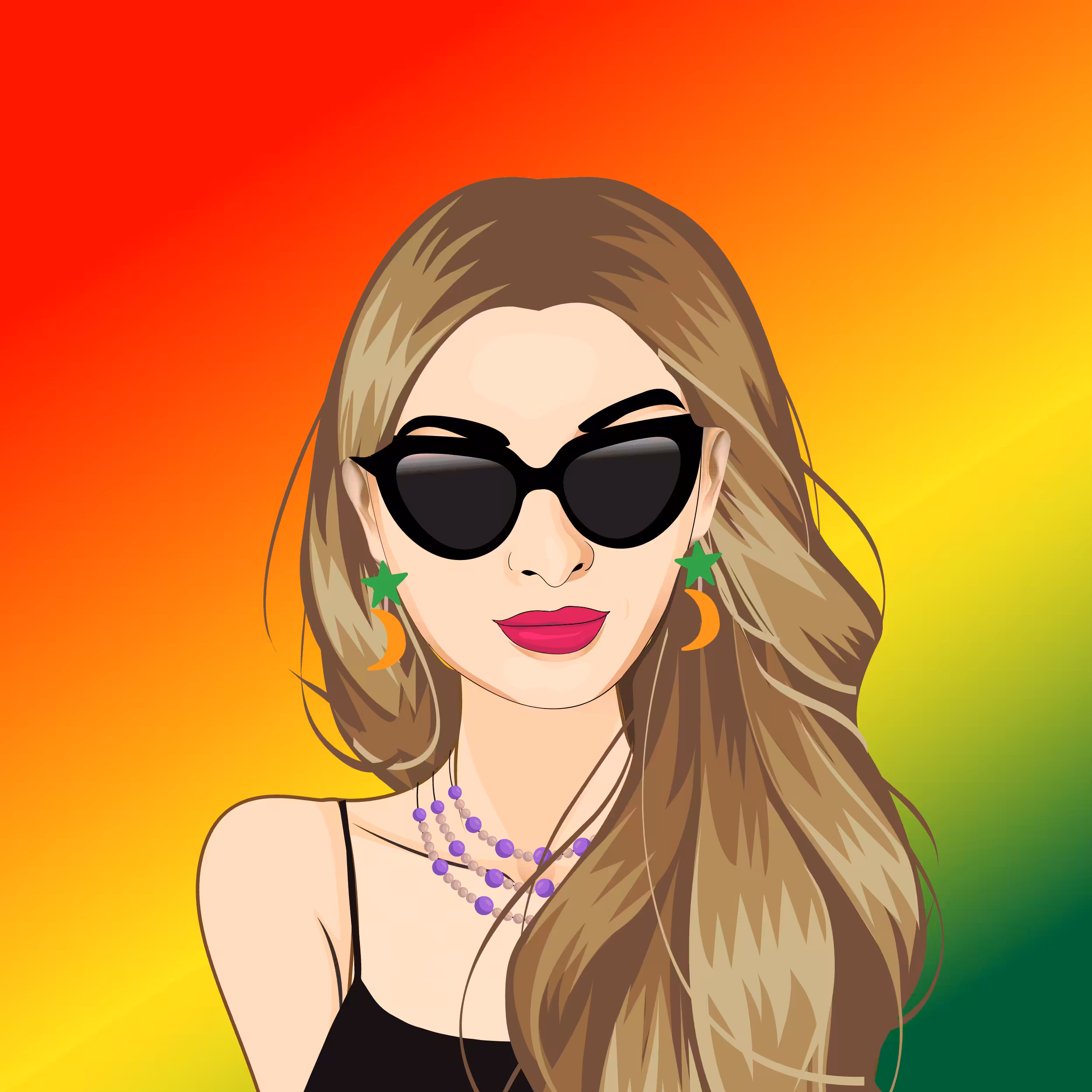 Cool Lady #1886