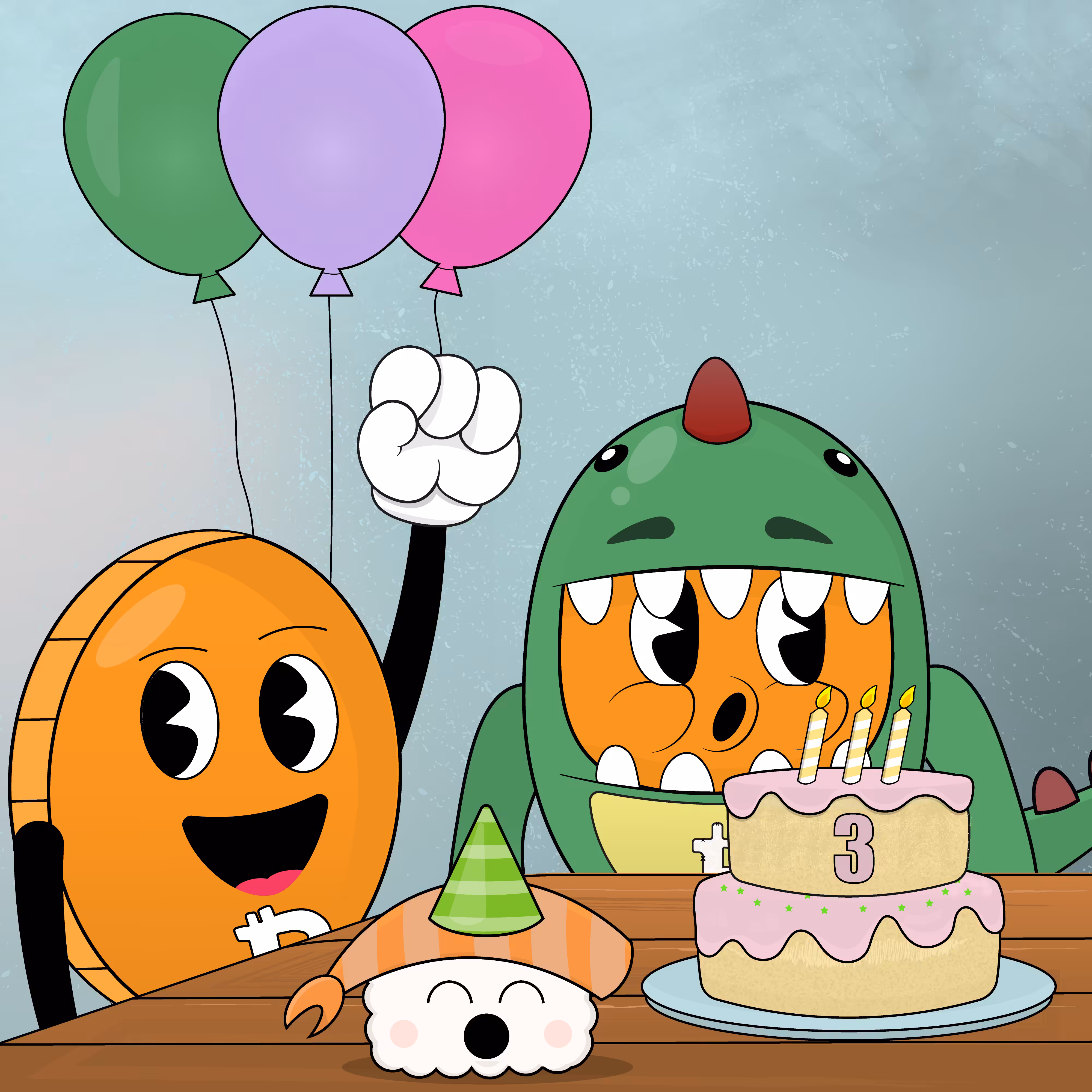 CryptoKaiju's 3rd Birthday  🎂
