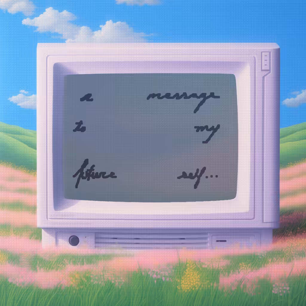 Futurotropia: A message to my future self