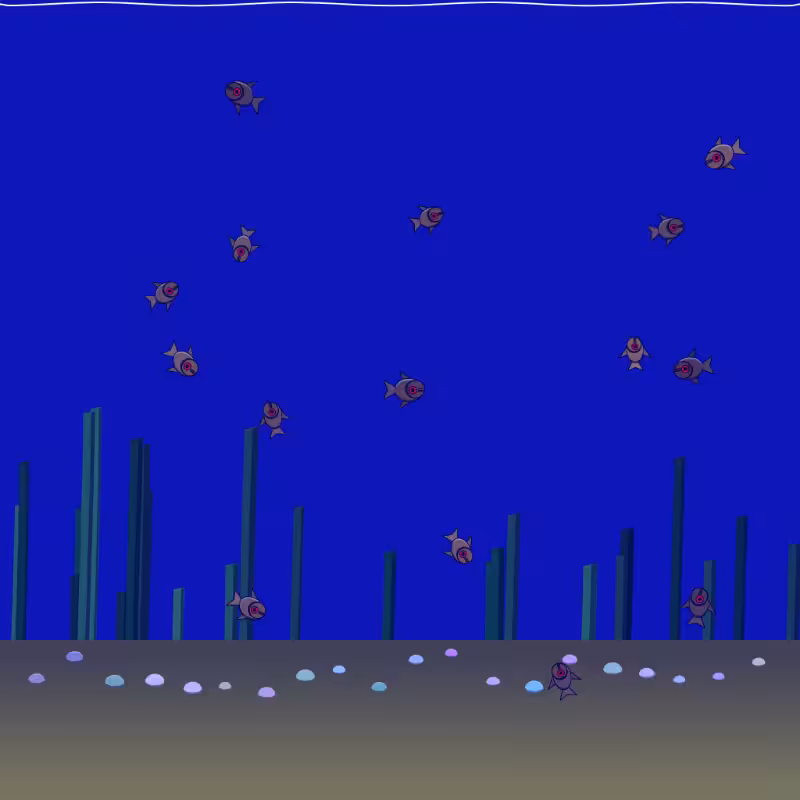 Underwater Schooling #2