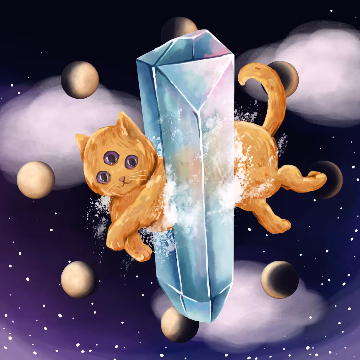 Inktober#01 Crystal