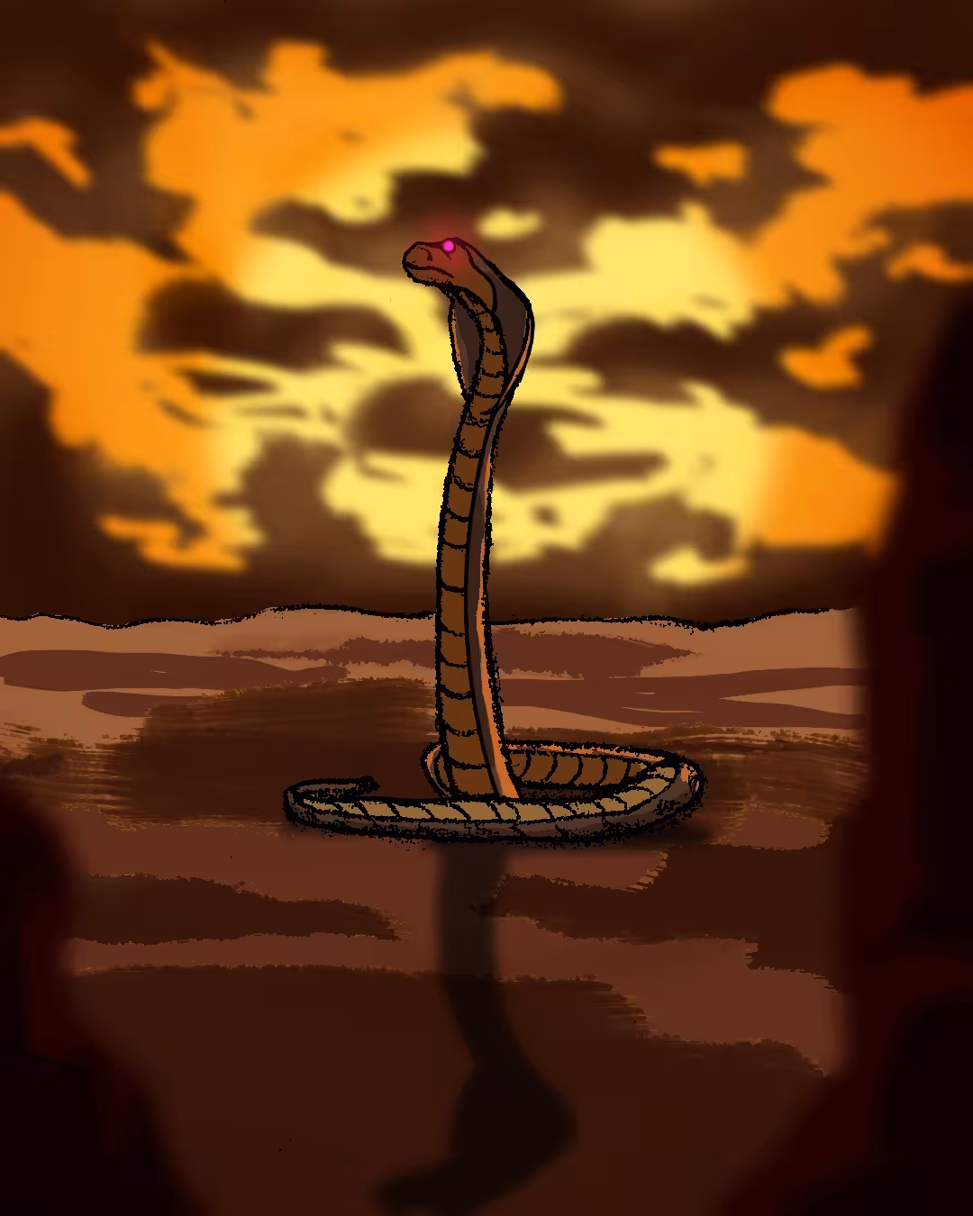 COBRA AT SUNSET