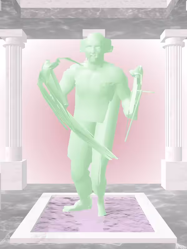 HeavenComputer: The Injured Normie Green Man #653