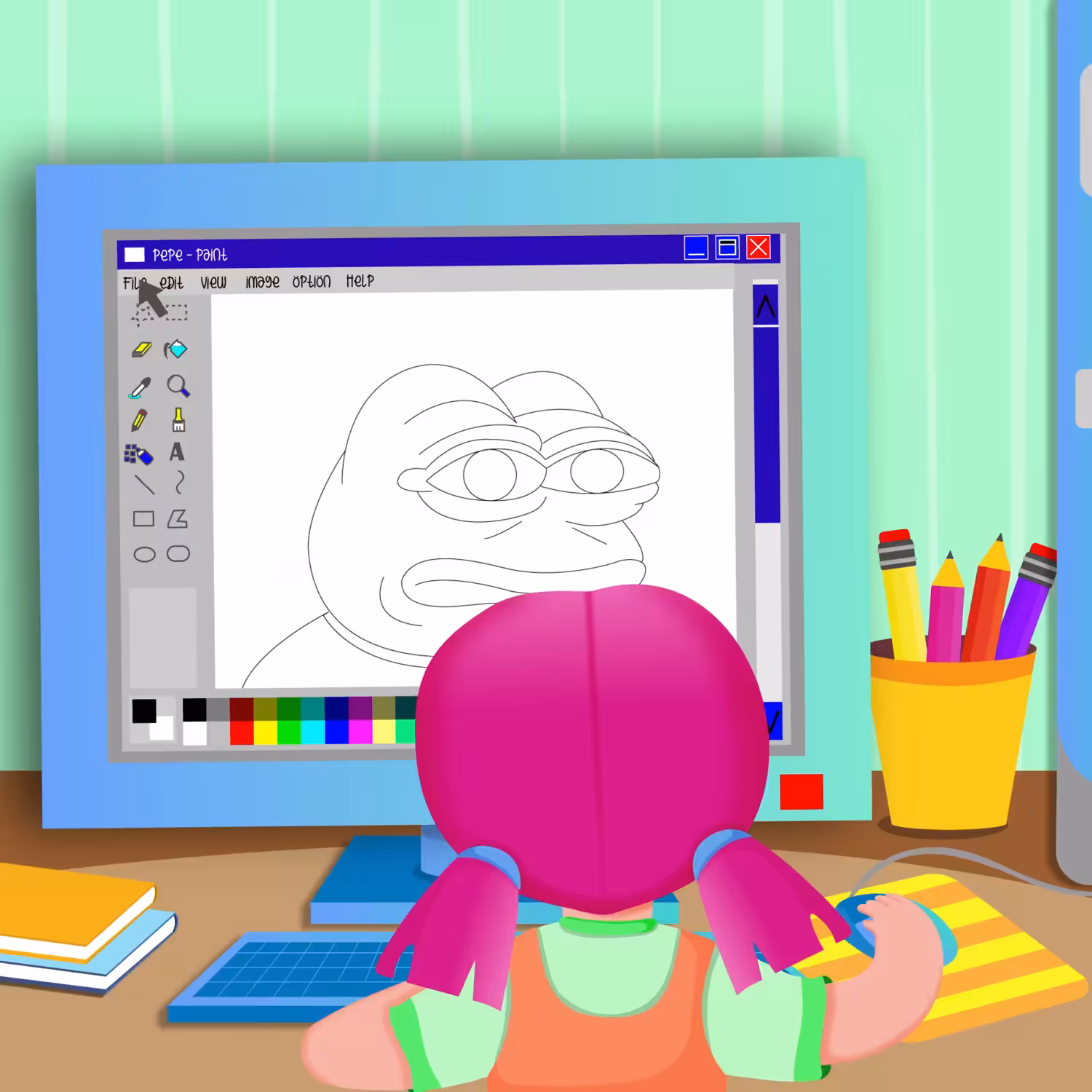 Paint a PEPE