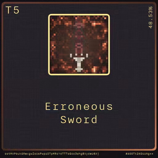 Gear for your quests - Sword #30