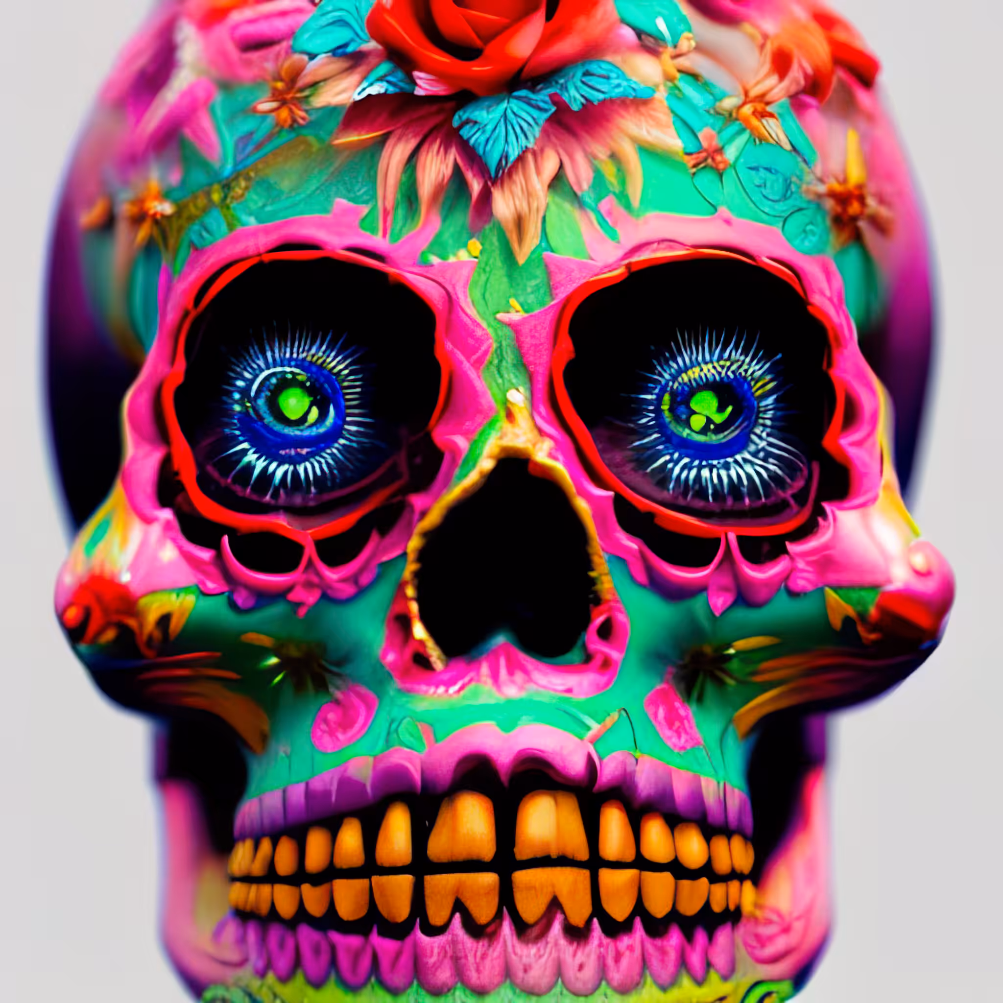 Head Case - A Color Study: Head Case #745