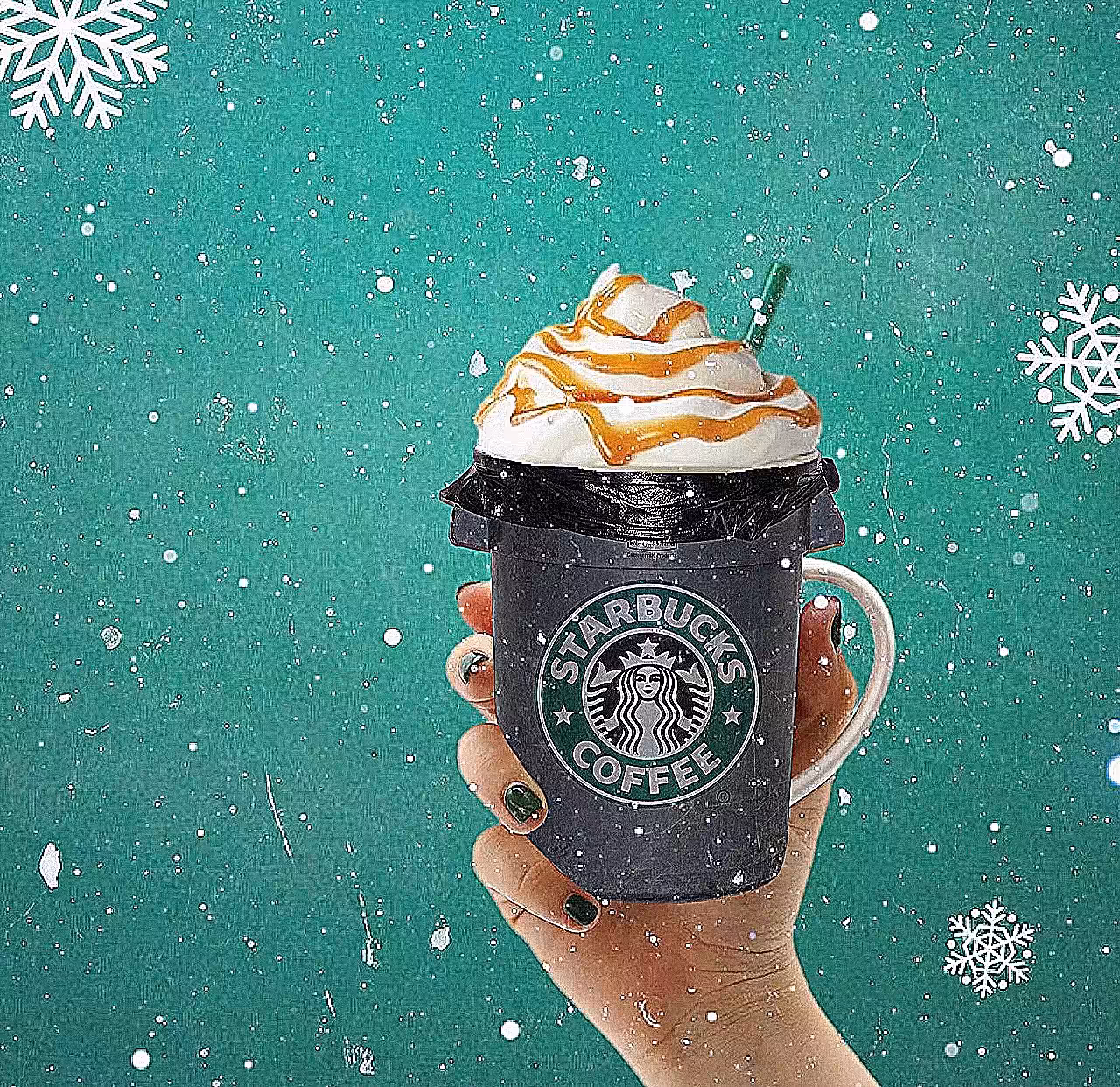 Caramel Trashuccino 