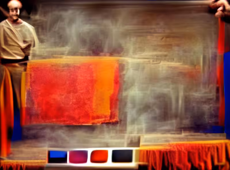 Abraham's First Works: Mark Rothko plays with color