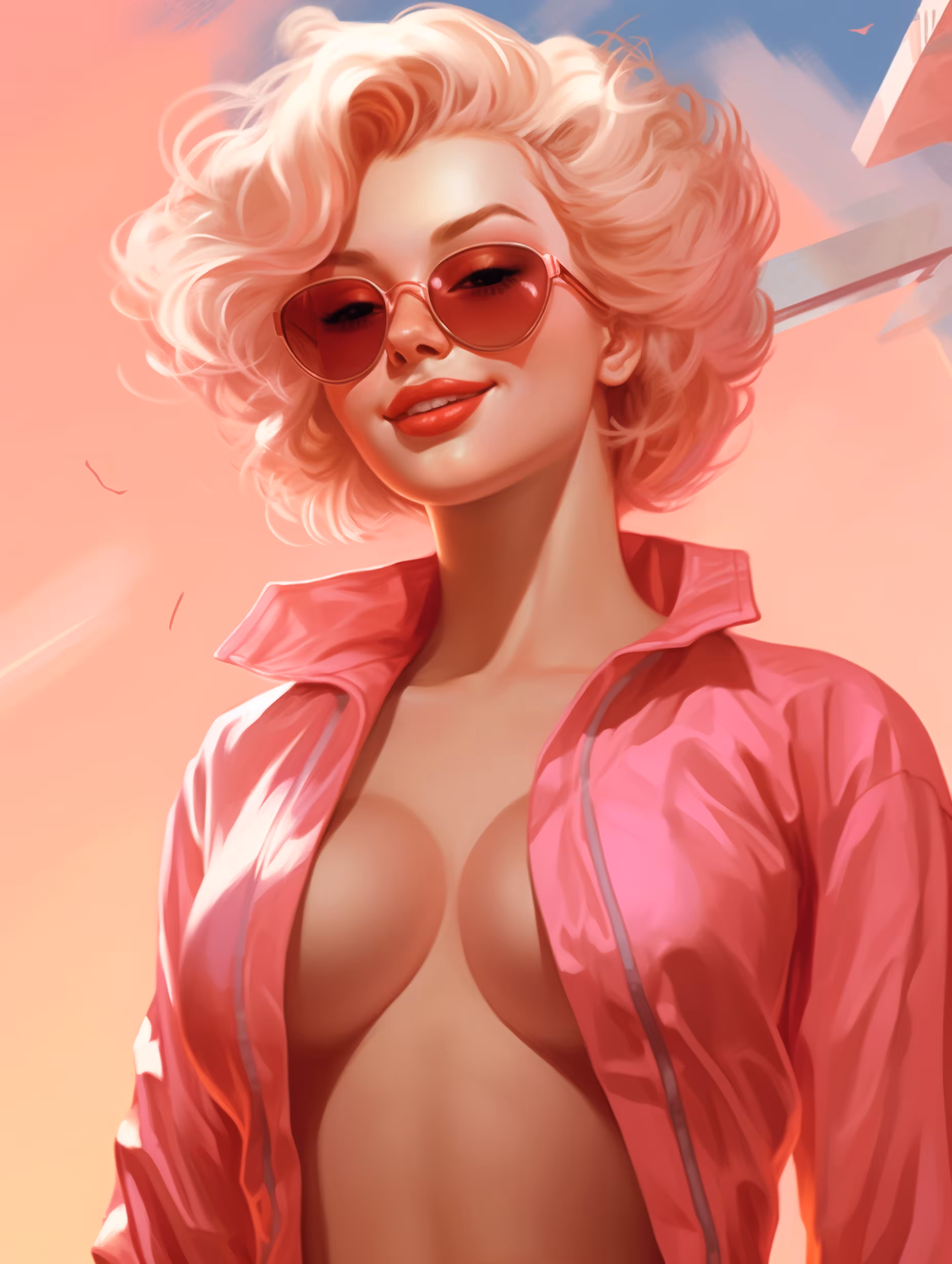 pink sunset