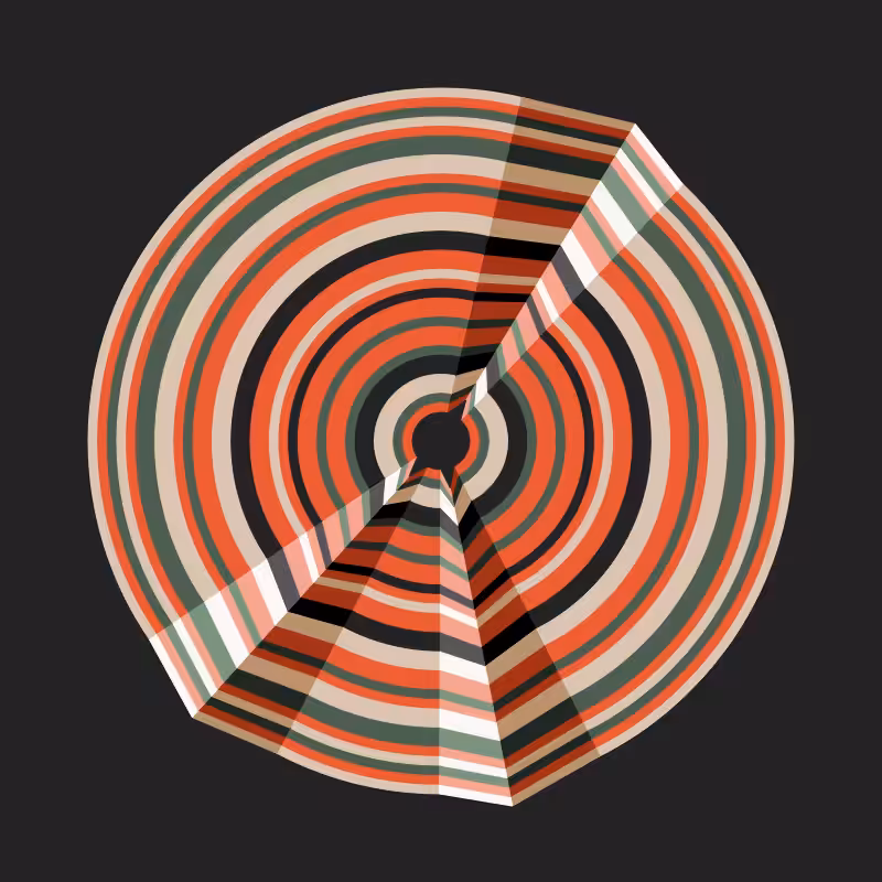 Folded Circle #70