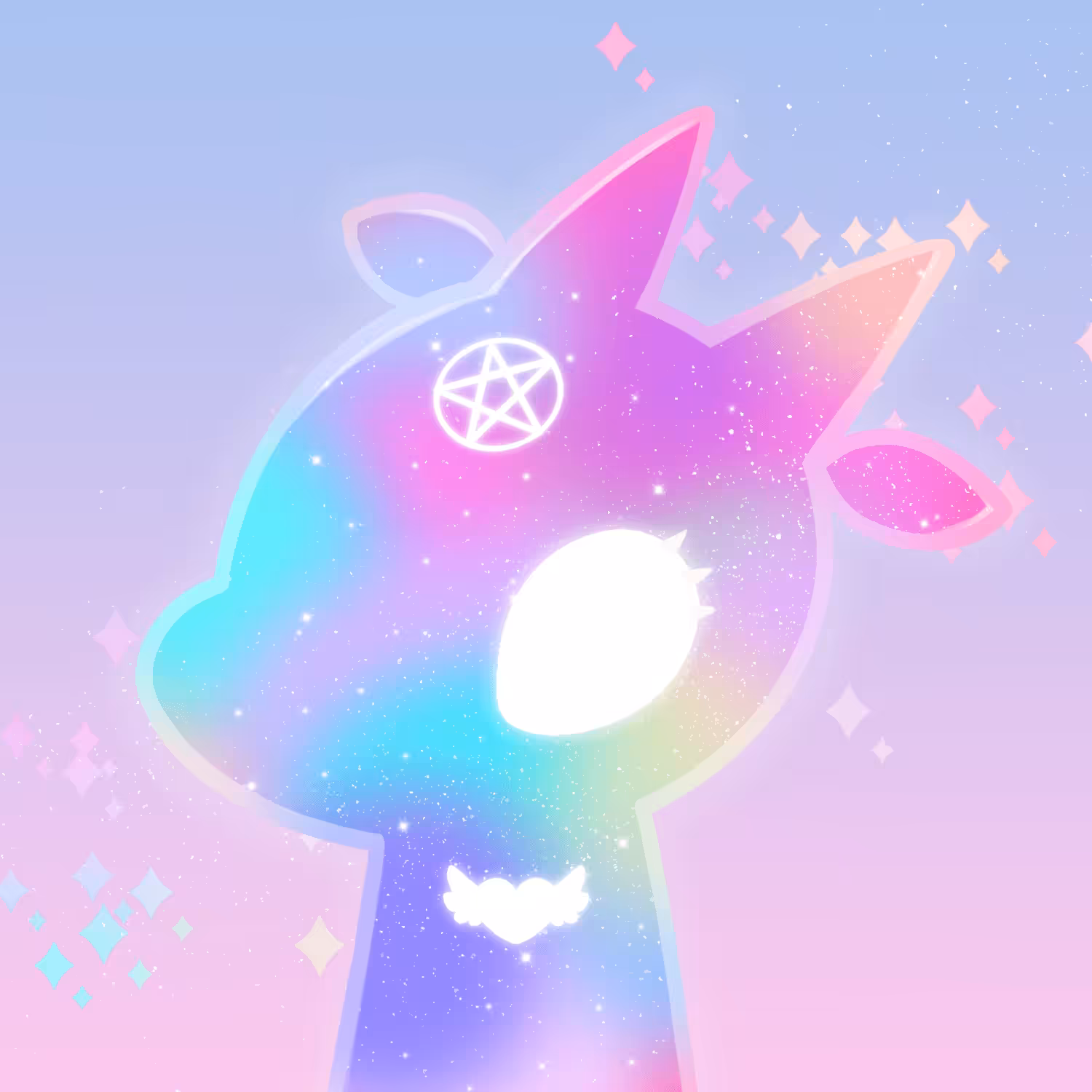 220-GLITTER GOAT