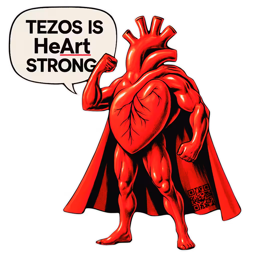 Tezos is HeArt Strong