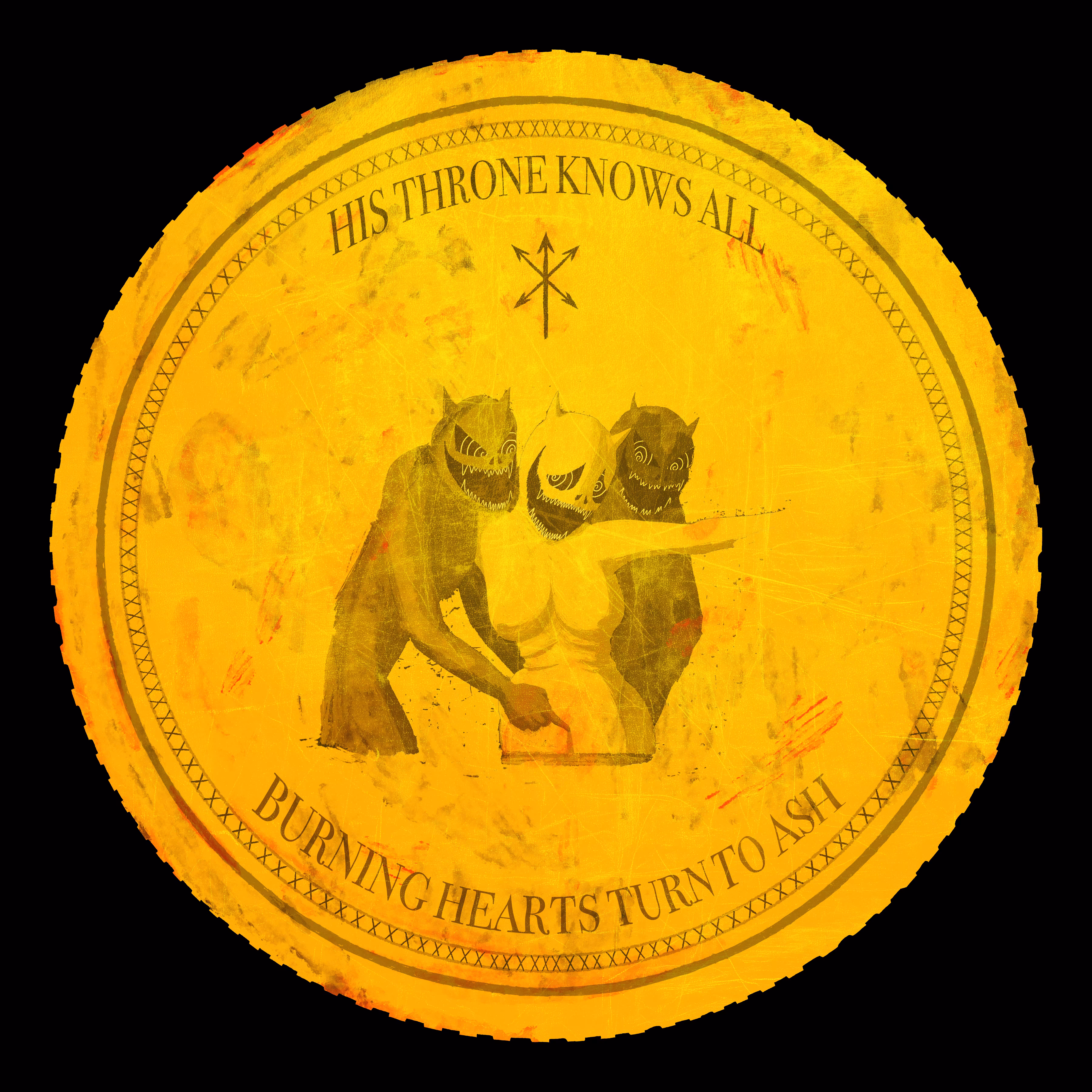 Lust Sin Token - Gold