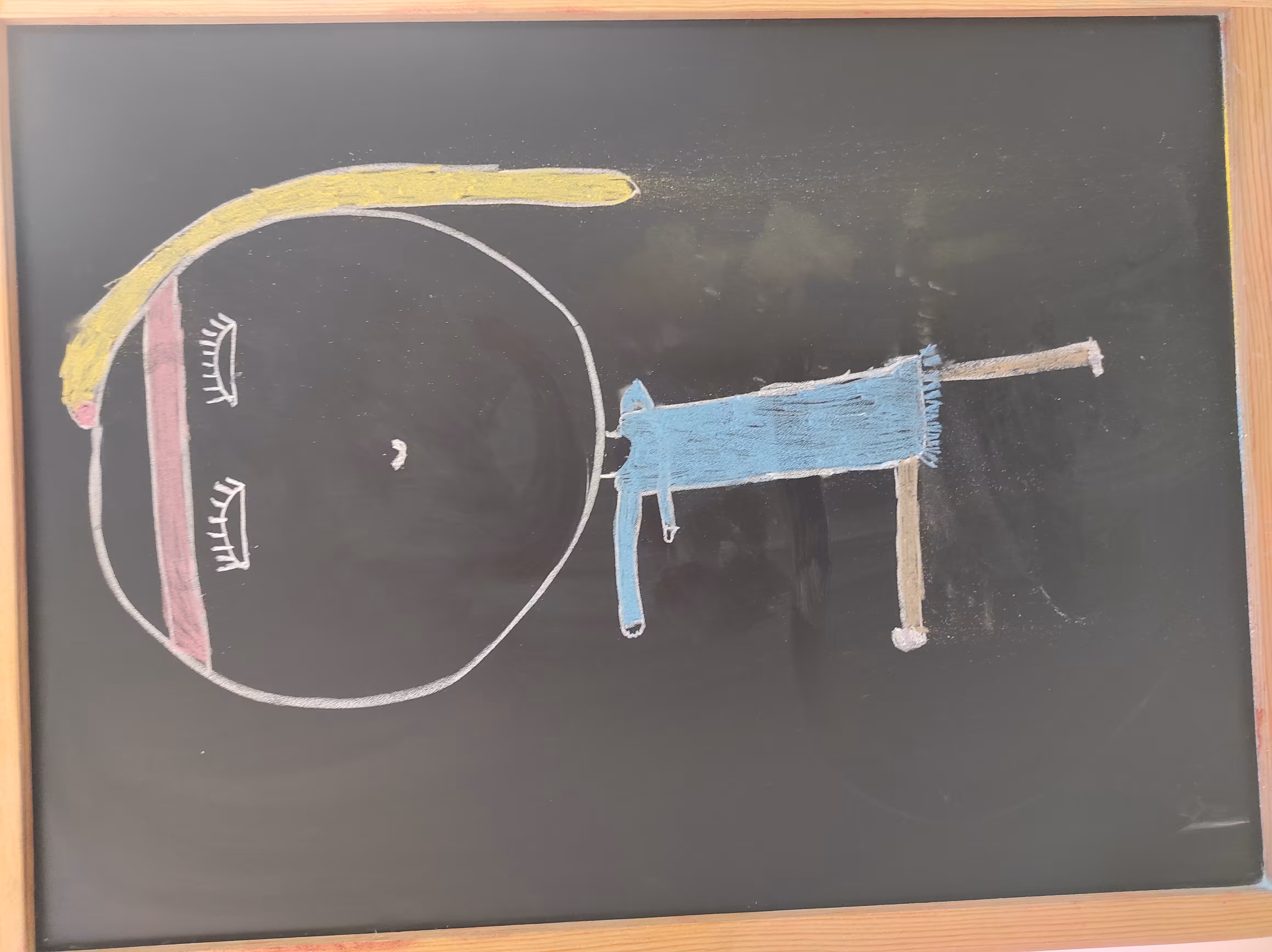 Azra's daily chalk drawings  1