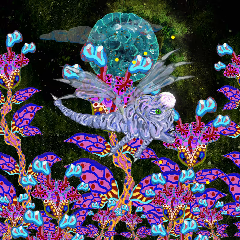 Fireflies and Flower Gardens #86