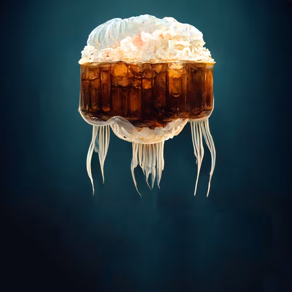 Jelly Food: Root Beer Float