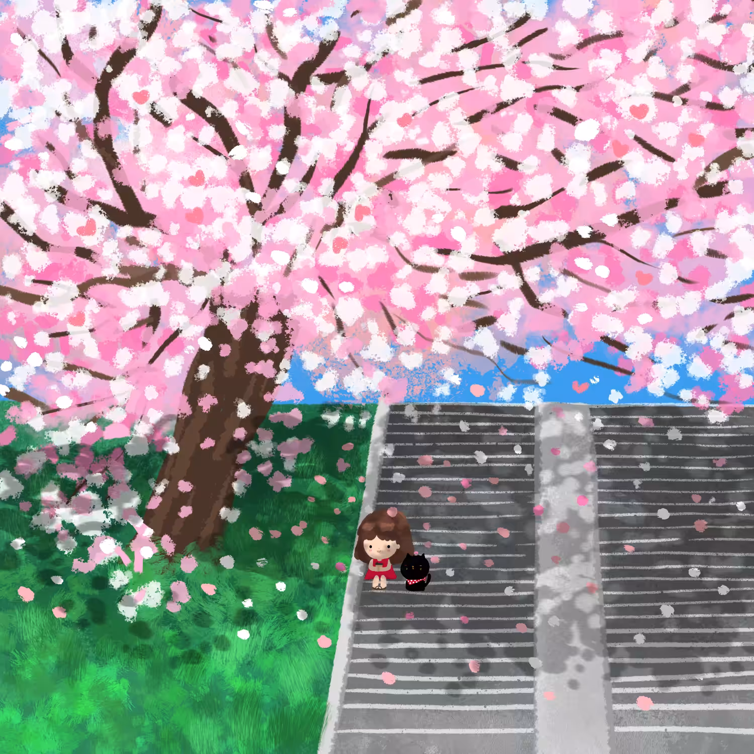 Rodeo posts: Under the Sakura tree
