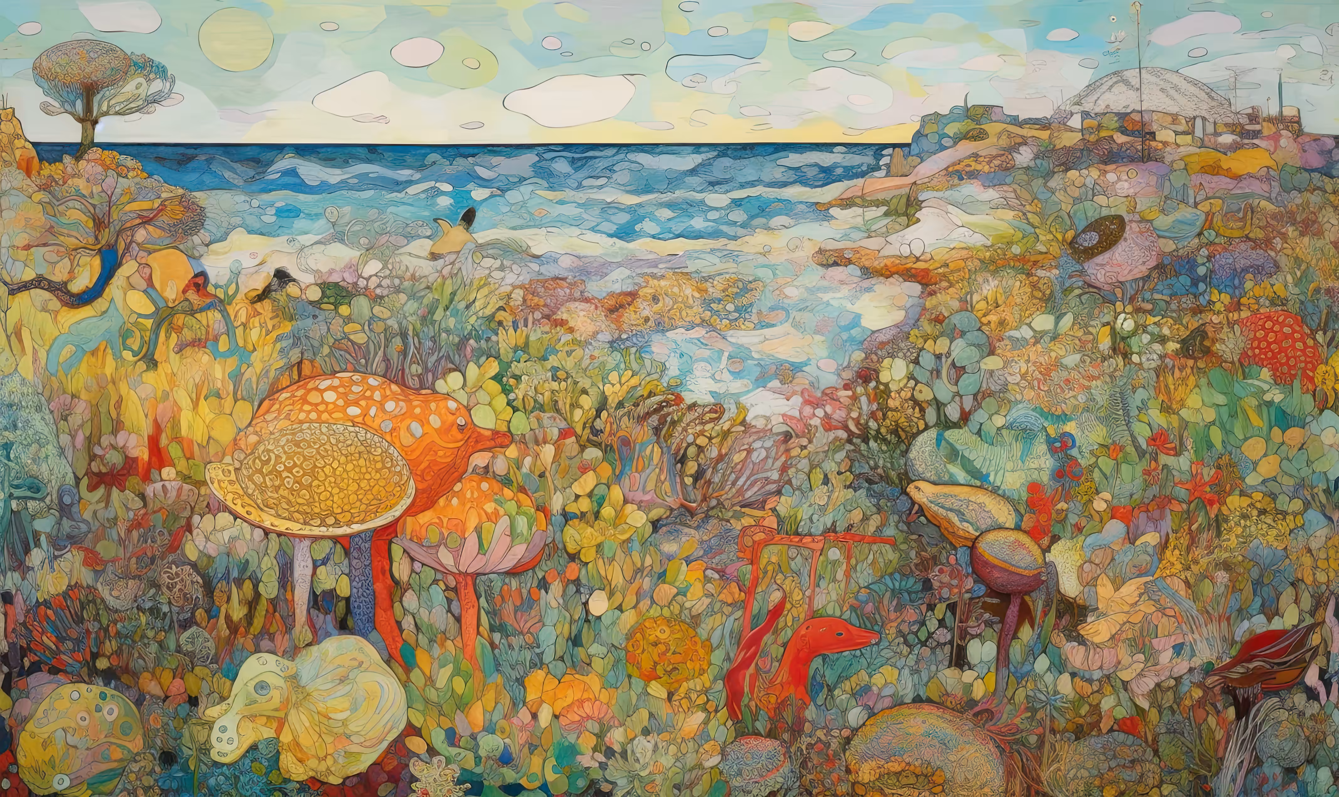 Sailing on a Sea of Radiant Dreams