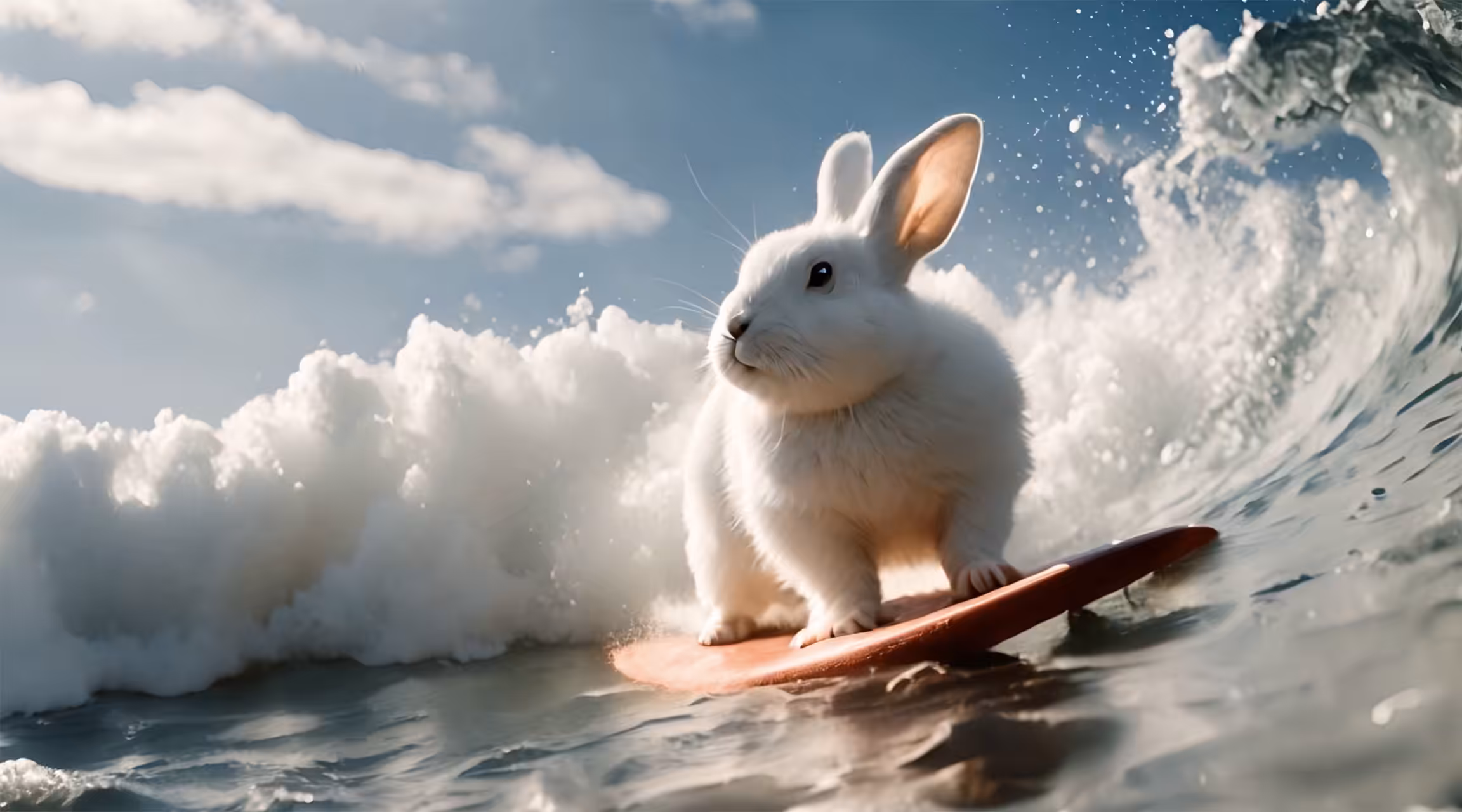 Then the Rabbit Went Surfing