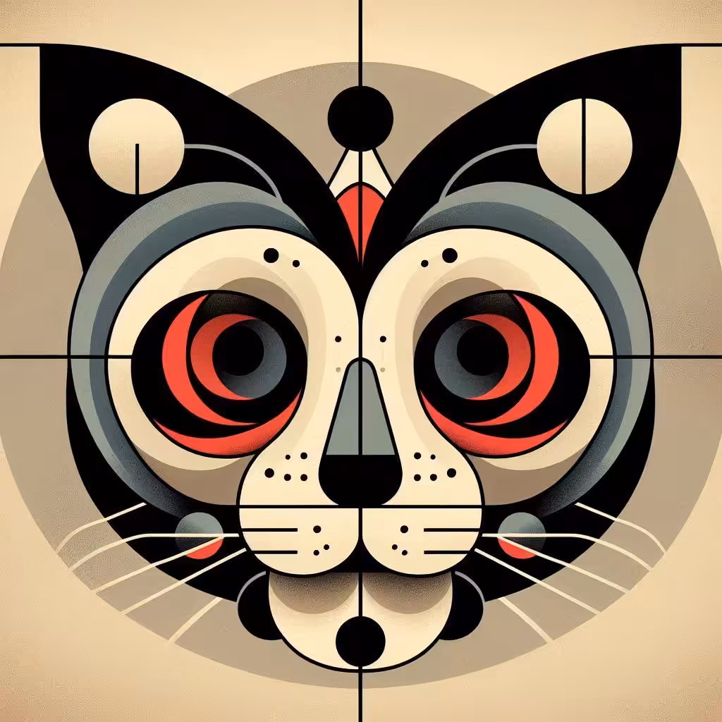 Geometric cat