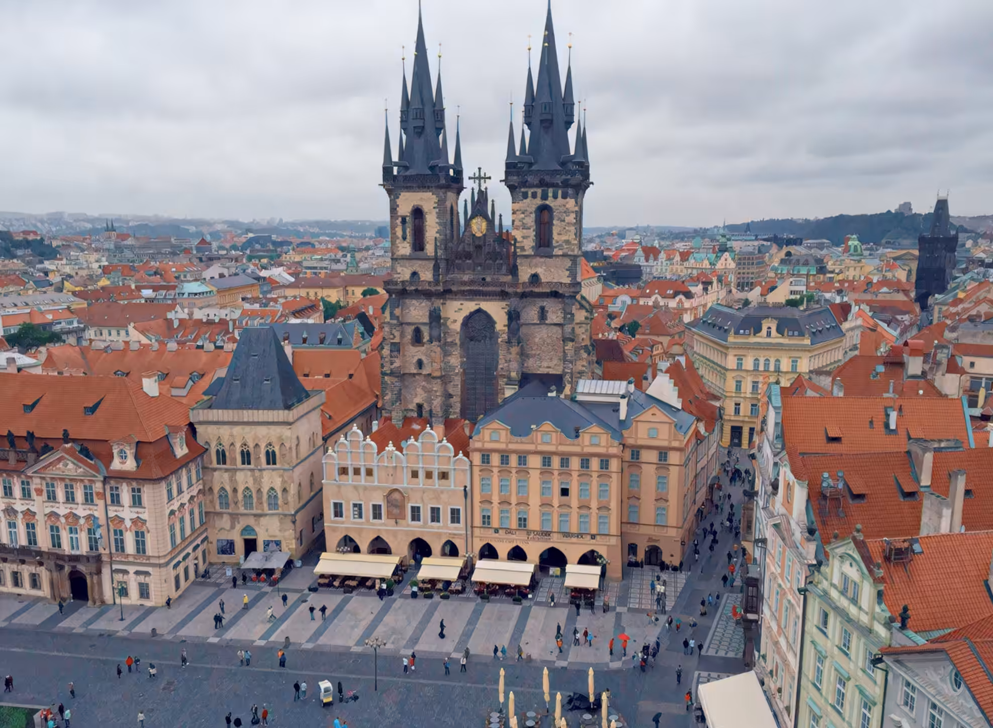 Prague Medieval Square