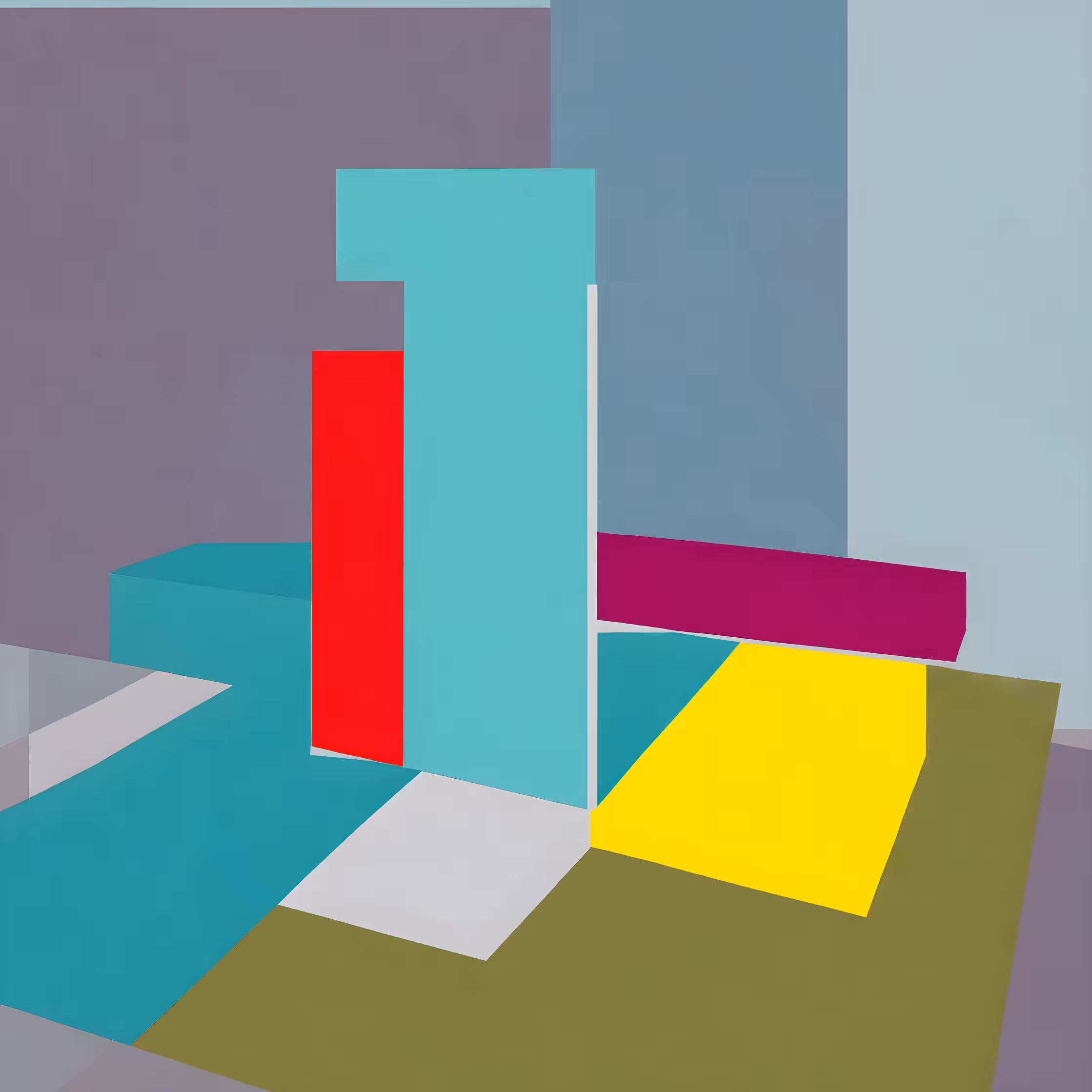 AI Colour Studies: AI Colour Study 024