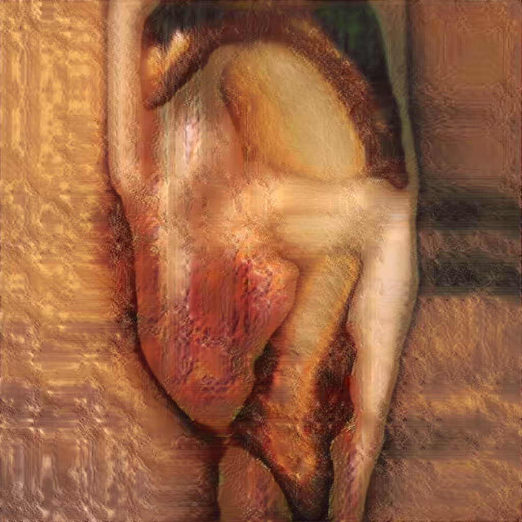 AI Generated Nude Portrait #7 Frame #268