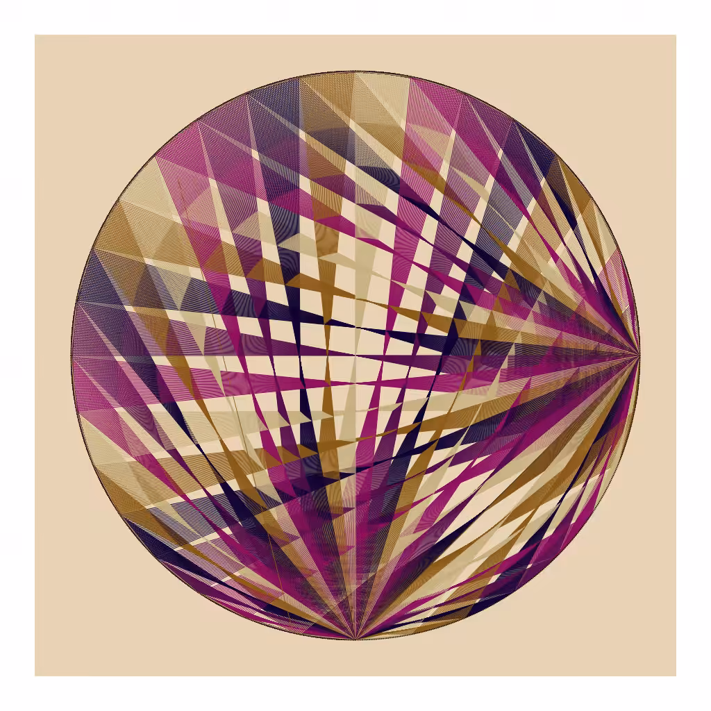 String-art generator curated collection #8