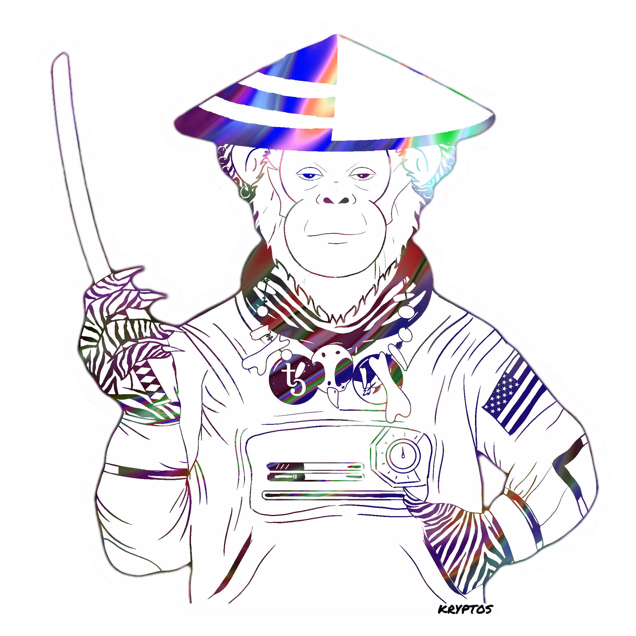 TezApeGang TezSticker #5319