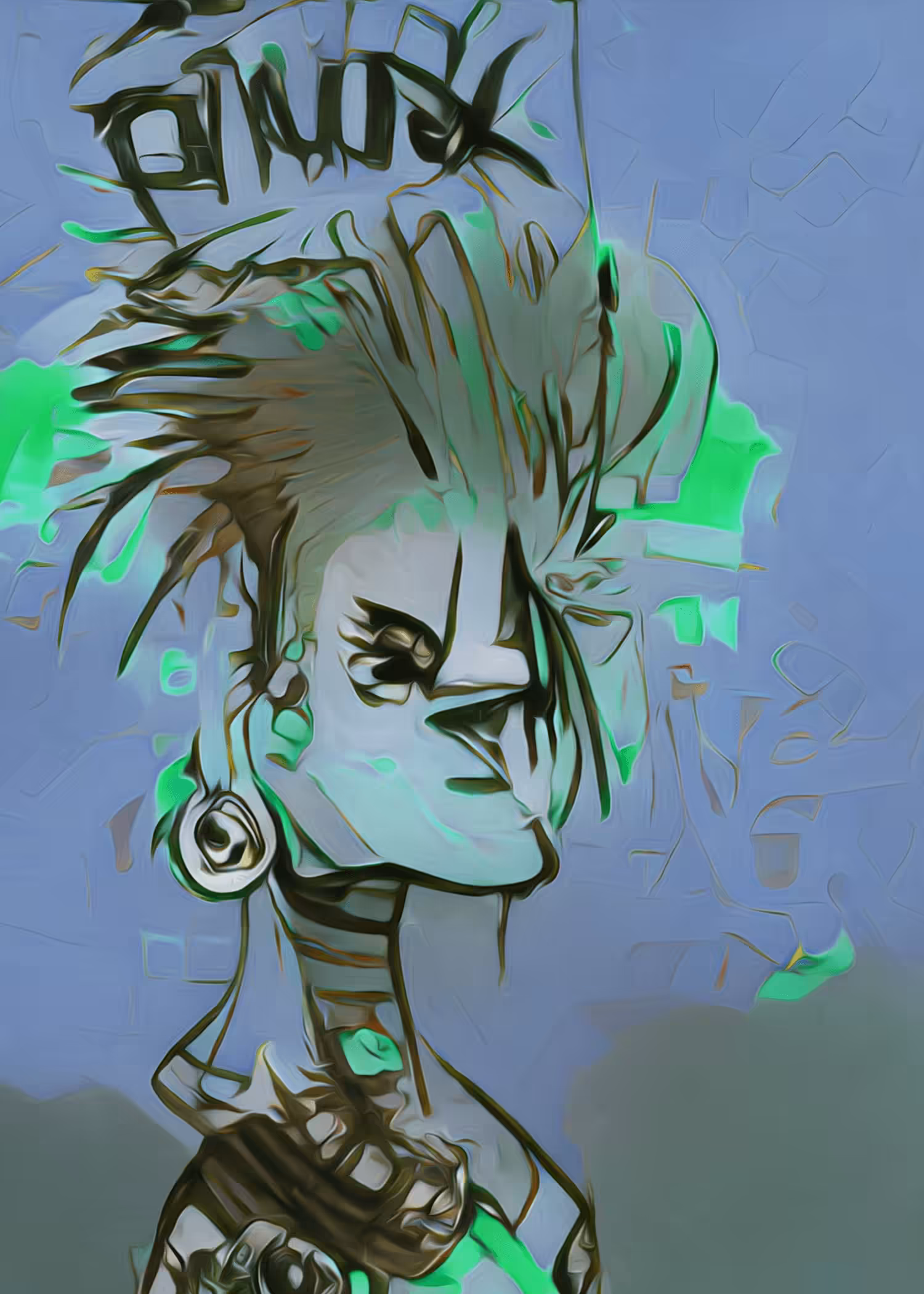 Scribbled Punks: Scribbled Punk #17