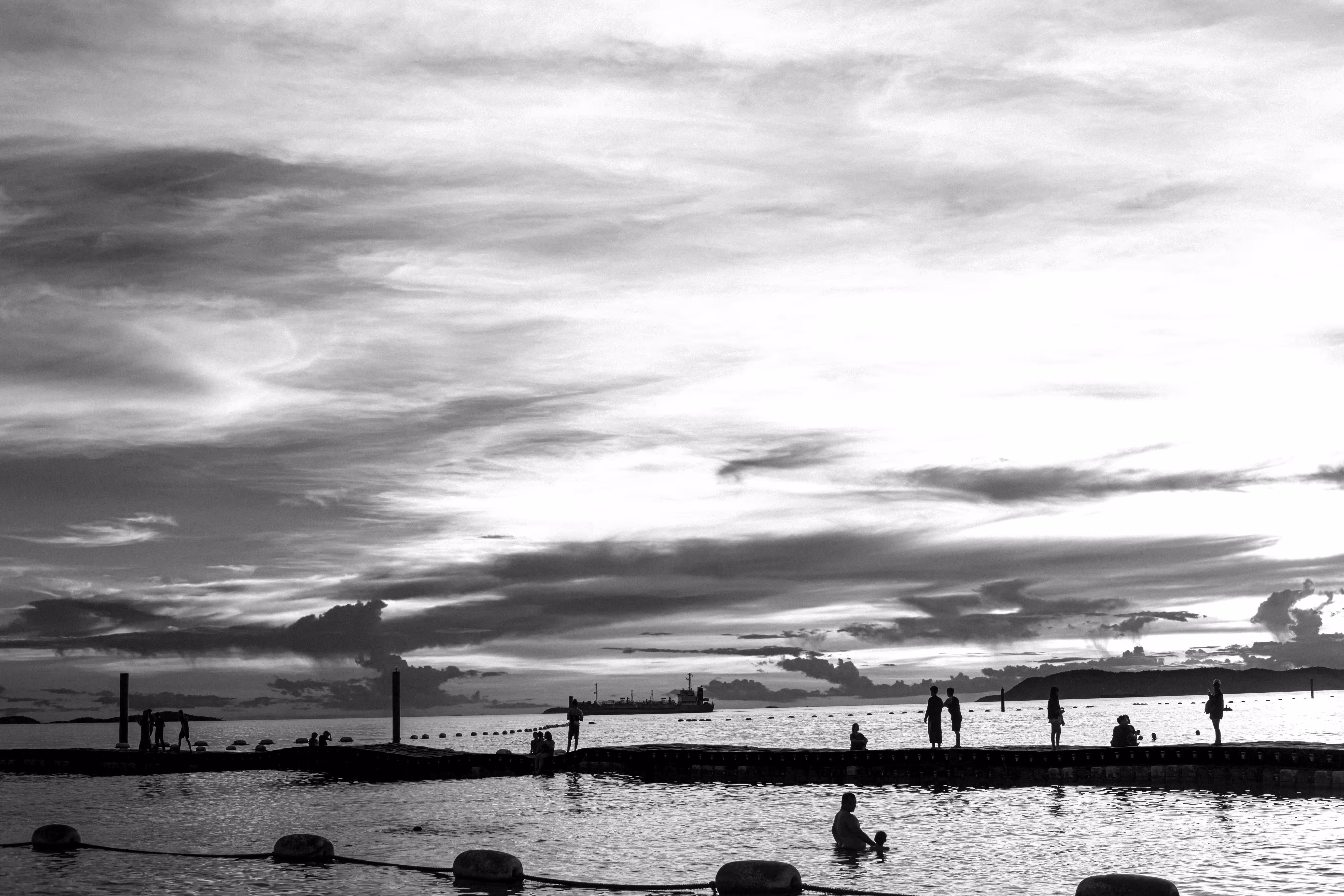 life on the beach.