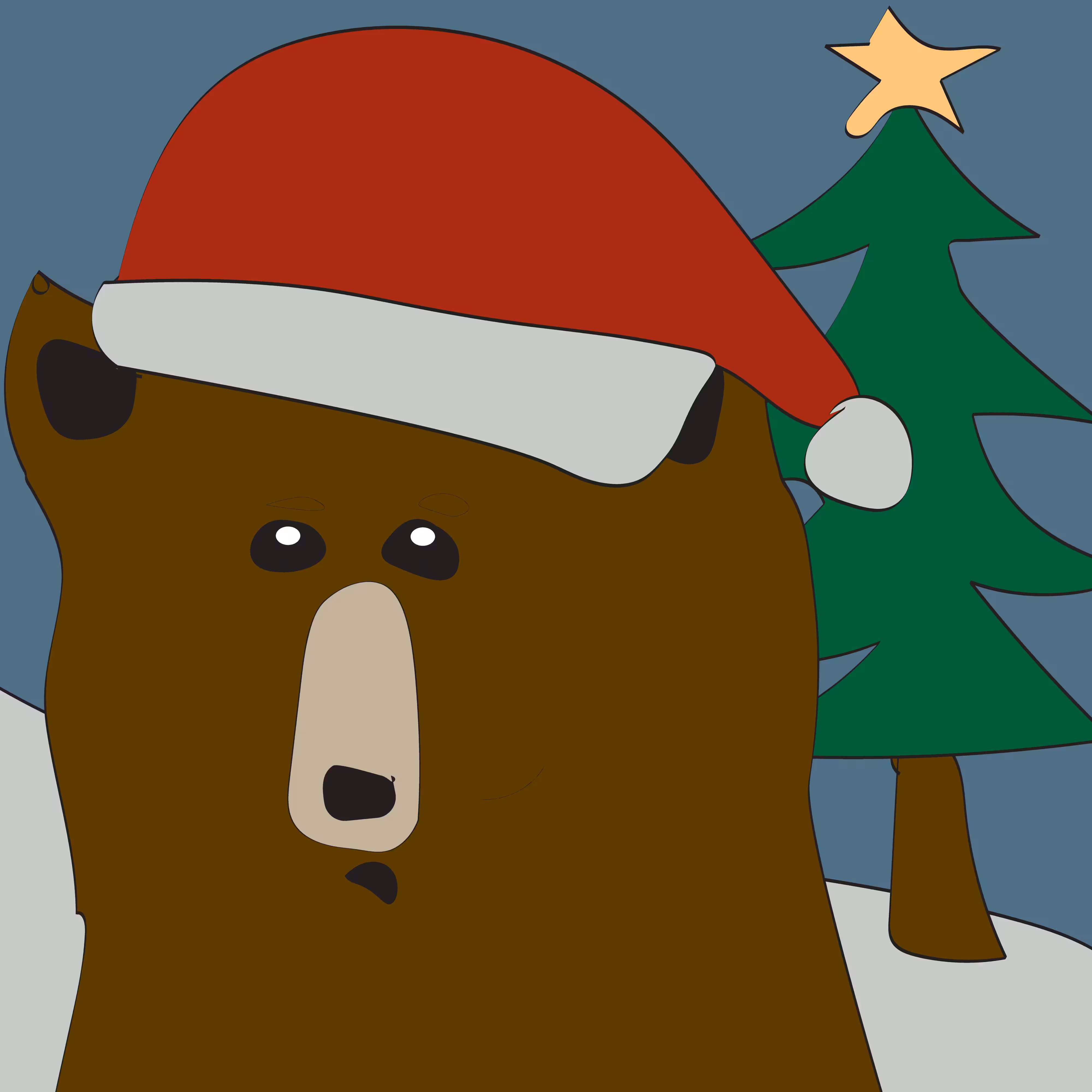 CHRISTMAS BEAR #1