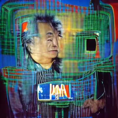 Portrait of Nam June Paik