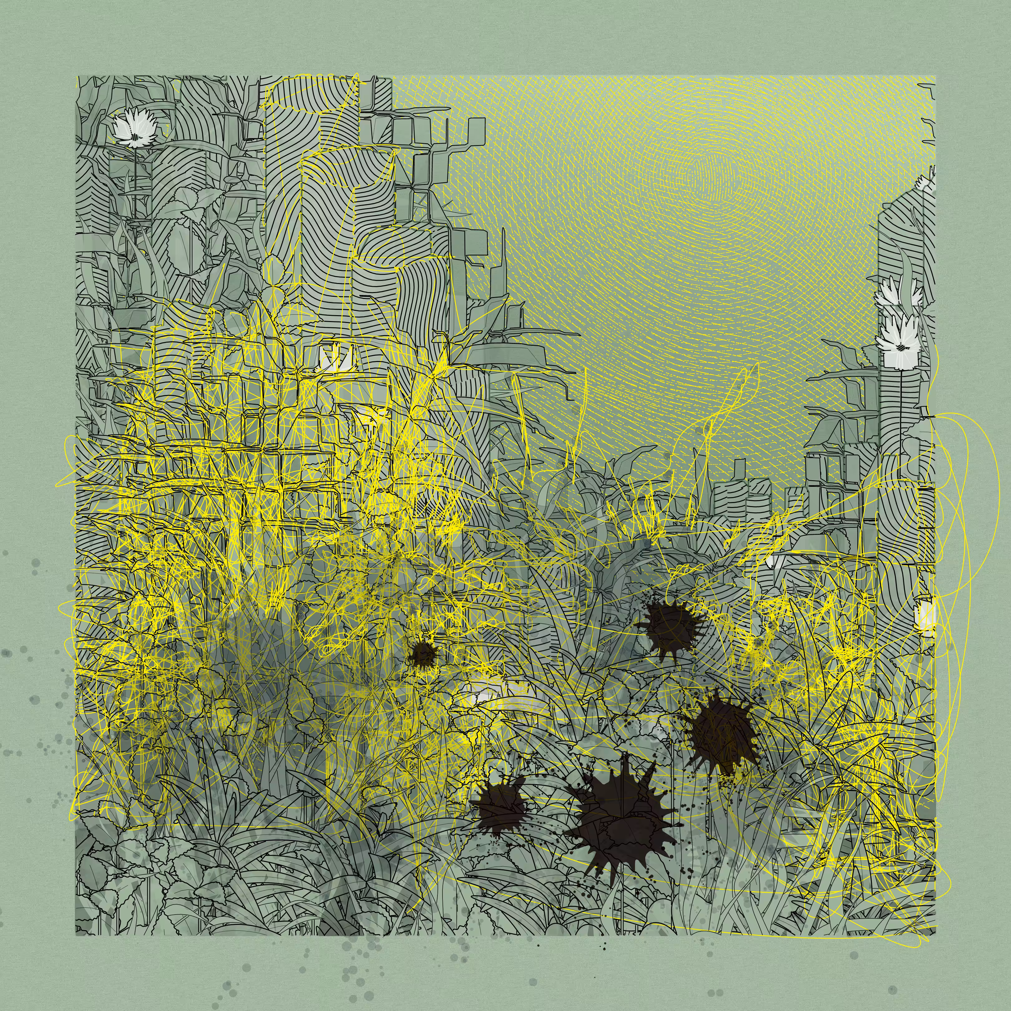Landscape with Carbon Capture #1828
