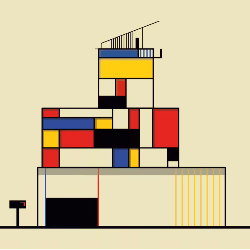 The Mondrian’s Houses #10