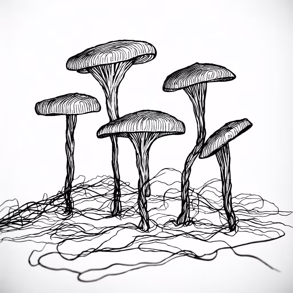 Mushrooms and connections